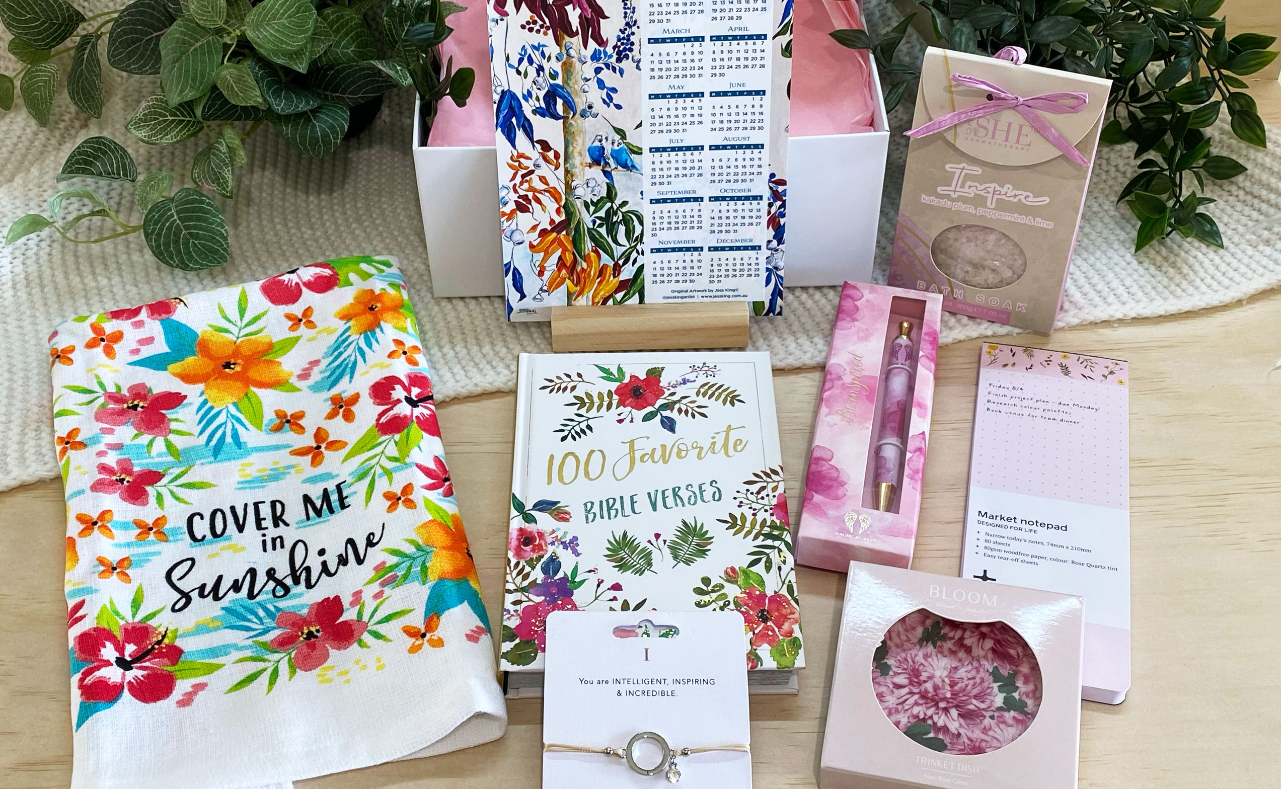 Praise and prayer subscription box with gifts